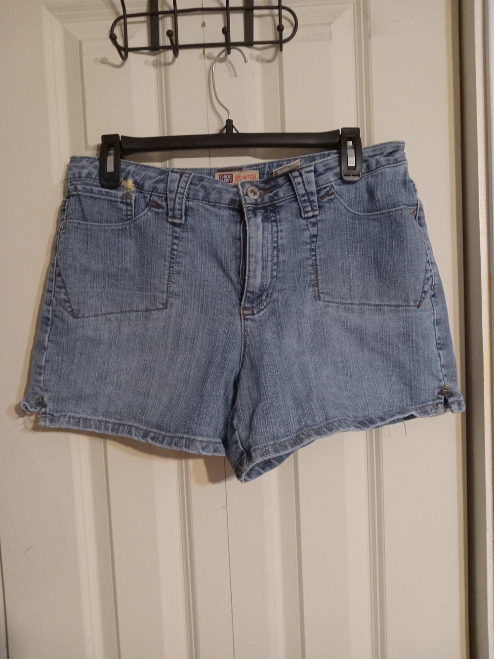 Faded Glory Light Blue Denim Jean Shorts